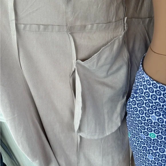 Dolce Cabo Tan Drape Vest - Picture 9 of 12